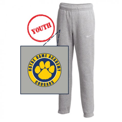 Nike Youth Club Jogger (D. Grey)